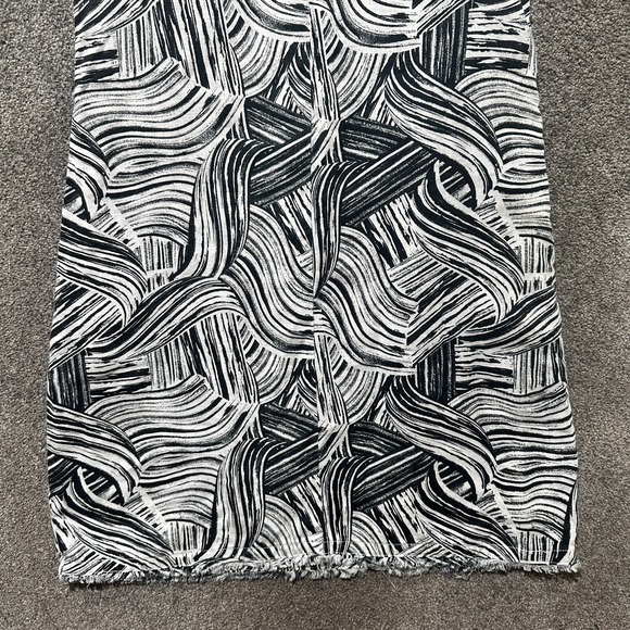 Garnet Hill Harborside 100% Linen Fringe A Line Dress Women 0‎ Coastal Beach - Picture 6 of 12